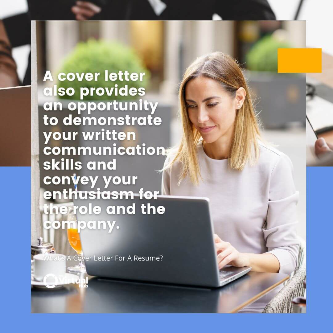 what's cover letter for resume